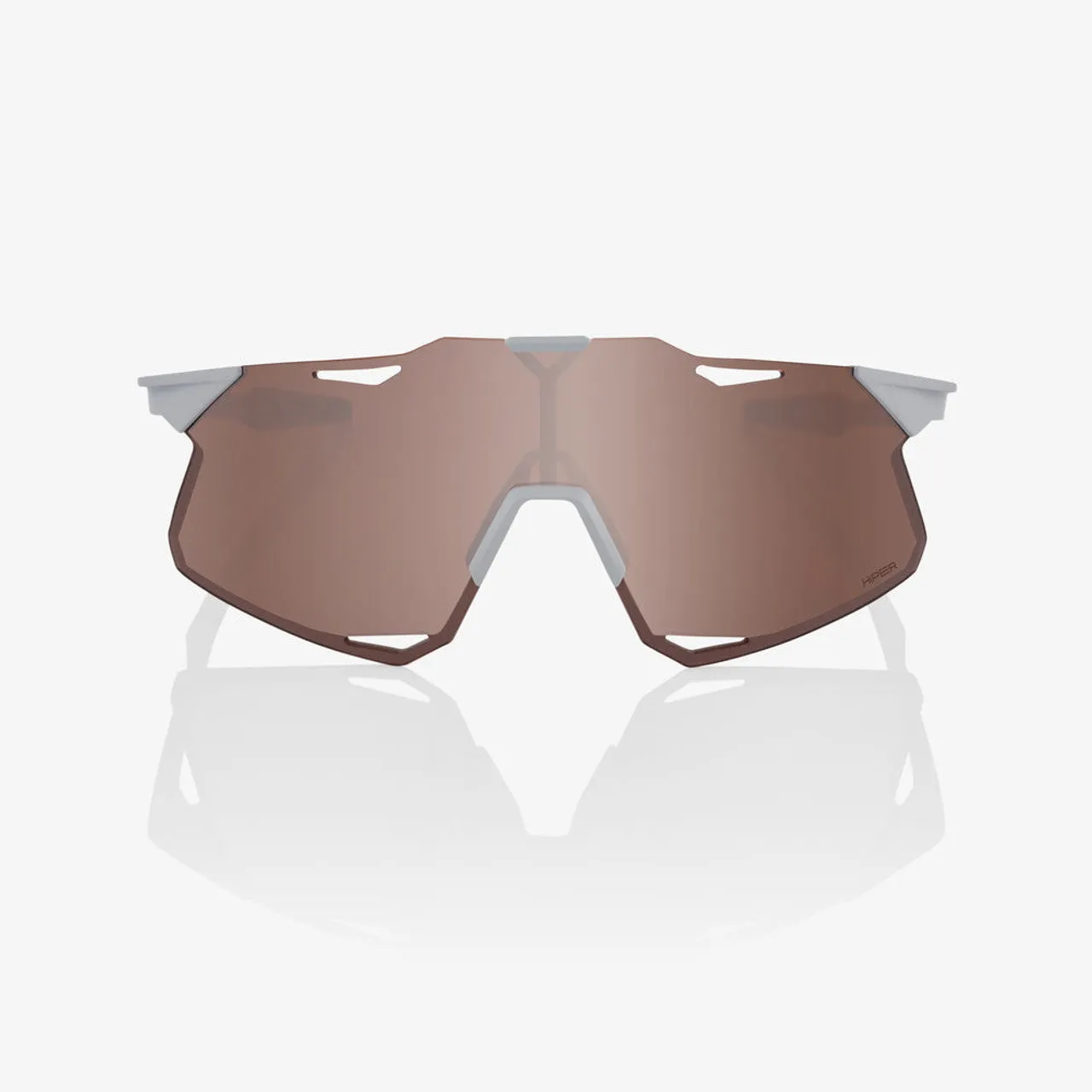 100% Hypercraft Matte Stone Grey, Hiper Crimson Silver Mirror