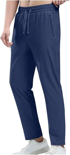 2025 Men's Casual Sport Loose Straight Quick Dry Pants