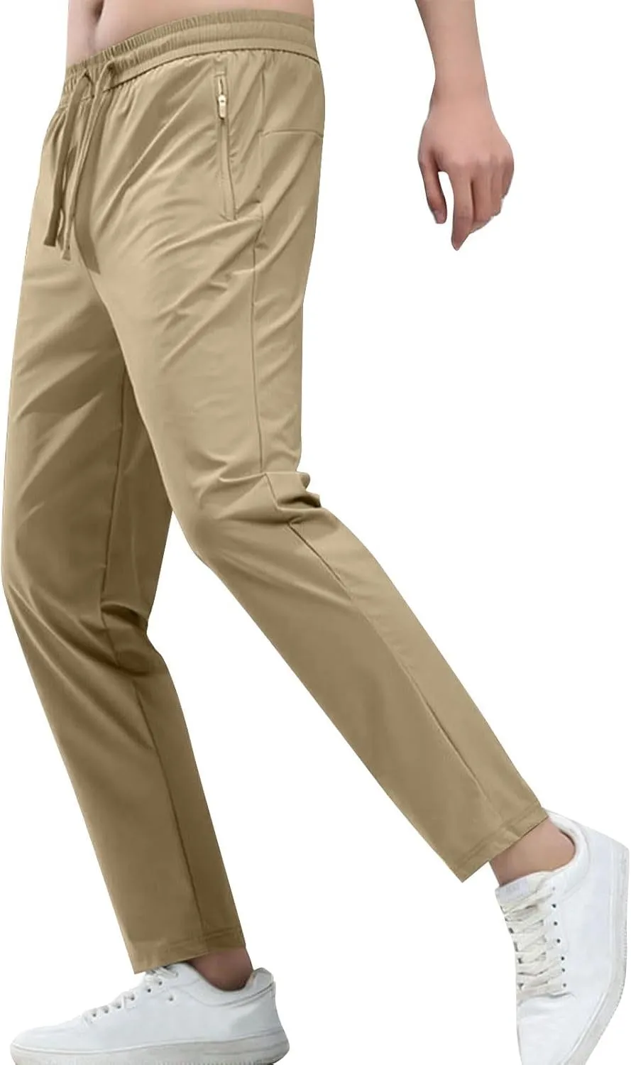 2025 Men's Casual Sport Loose Straight Quick Dry Pants