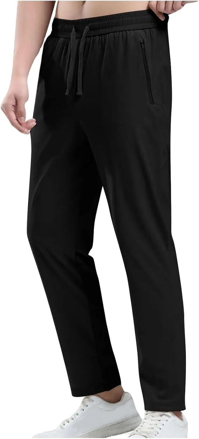 2025 Men's Casual Sport Loose Straight Quick Dry Pants