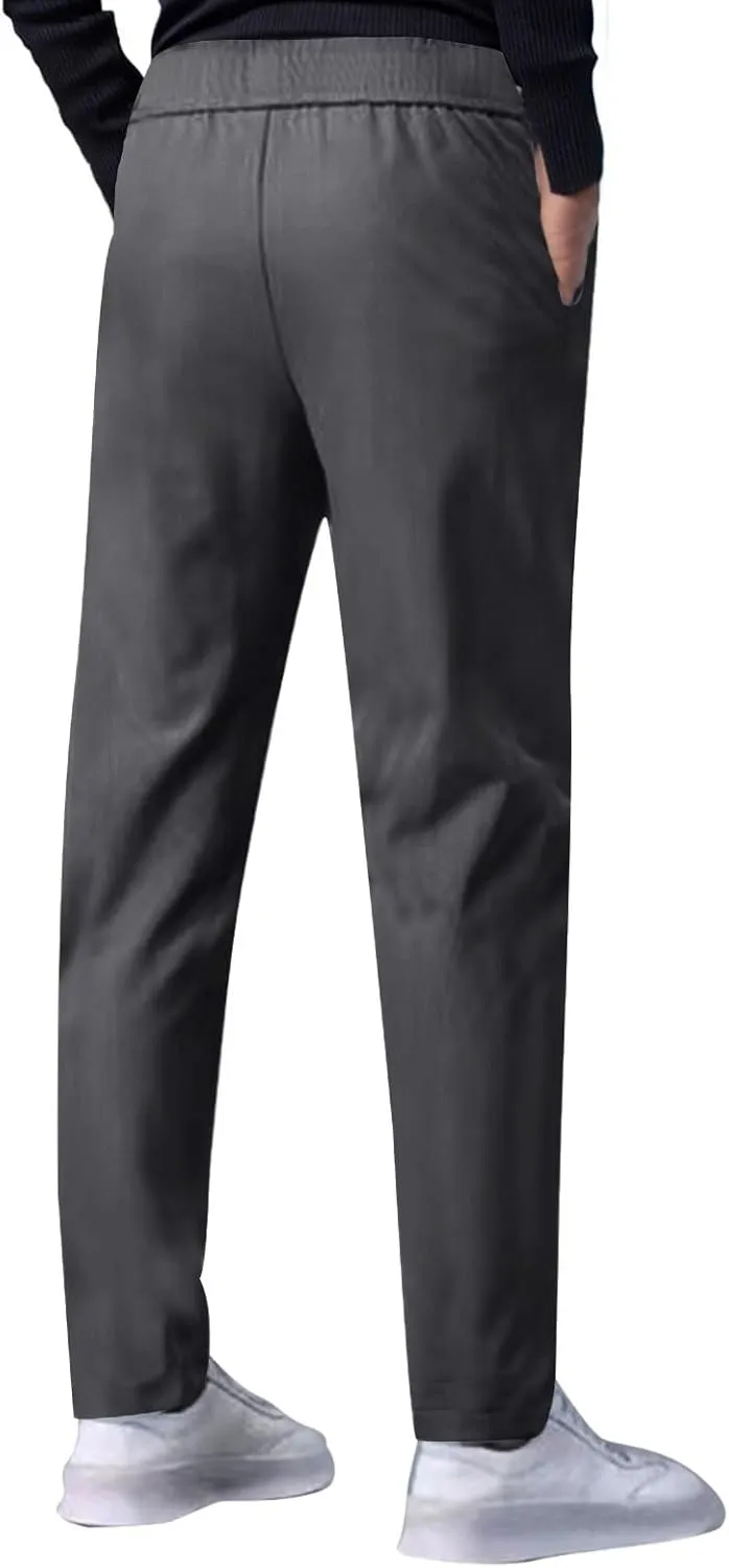 2025 Men's Stretch Pants Summer Casual Breathable Straight Leg Pants