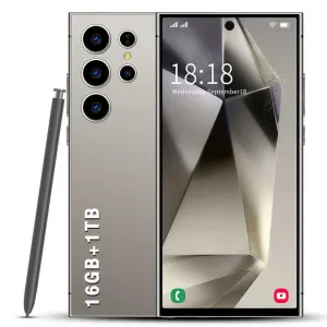 2025 New Original Gaxly Unlocked 5G S25 Ultra Telephone 16GB 1TB هاتف Gaxly S25 Ultra 5G مفتوح أصلي جديد لعام 2025، 16 جيجابايت   1 تيرابايت، هواتف محمولة للألعاب تعمل بنظام