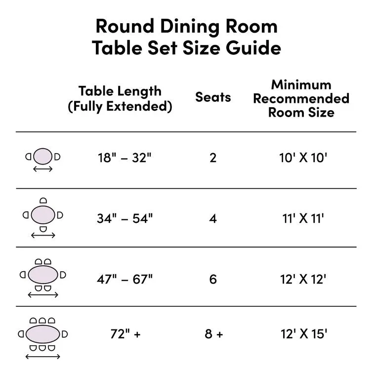 4 - Person Solid Wood Dining Set