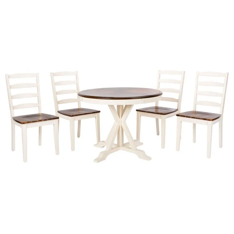 4 - Person Solid Wood Dining Set