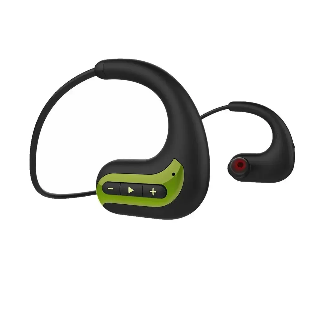 8gb Wireless Bluetooth Mp3 Music Player Waterproof Swimming Diving Headset Earphones for Huawei