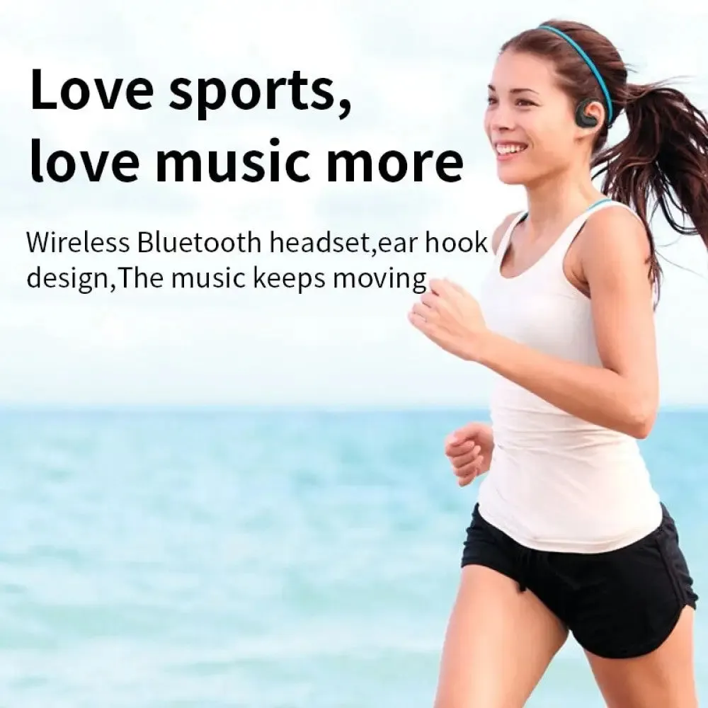 8gb Wireless Bluetooth Mp3 Music Player Waterproof Swimming Diving Headset Earphones for Huawei