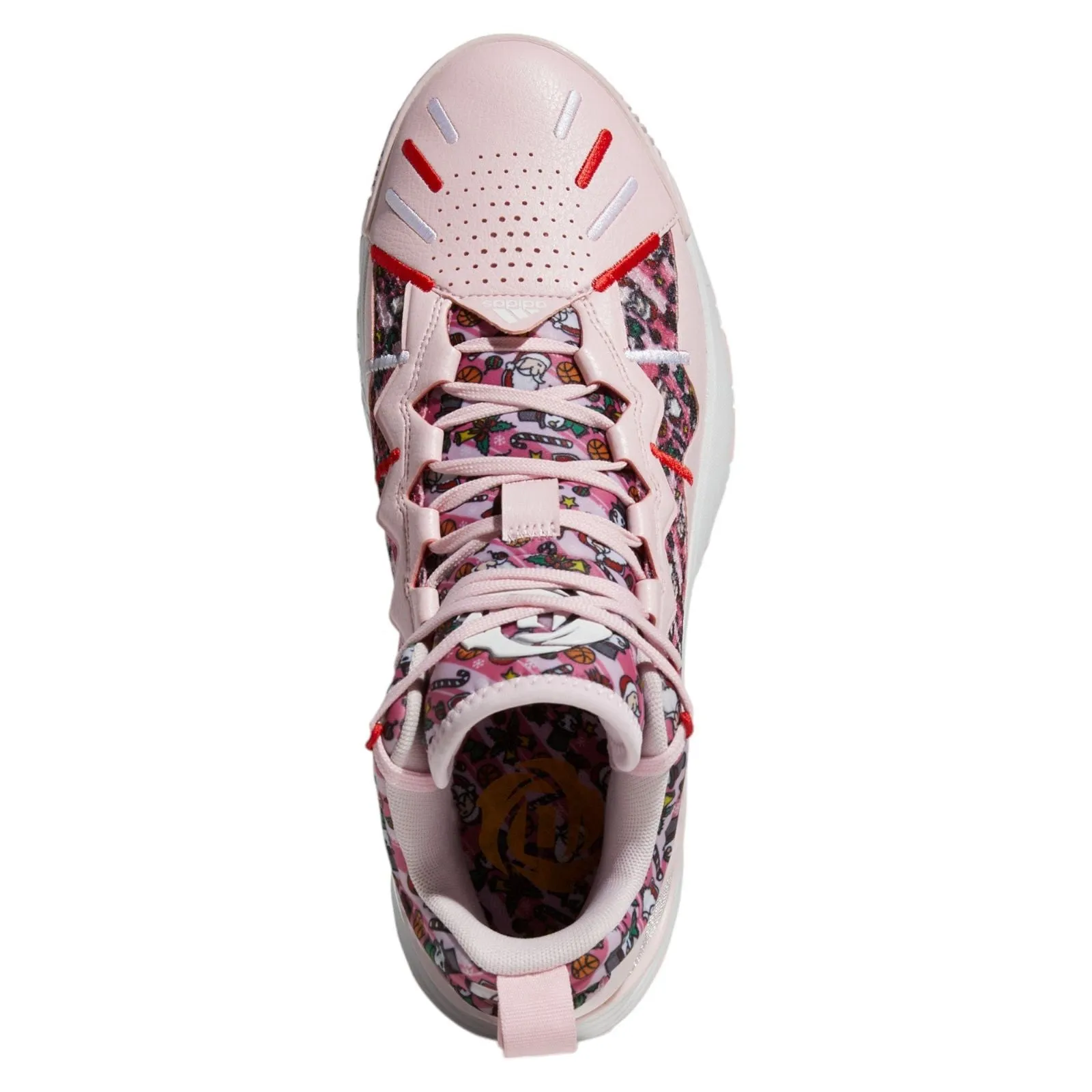 adidas D Rose Son of Chi Christmas Basketball Shoes - Clear Pink
