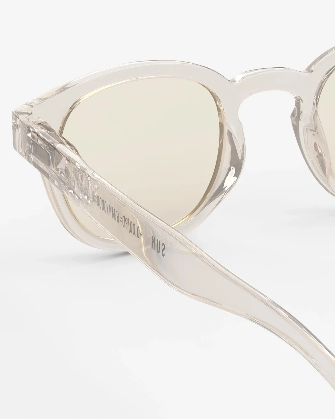 Adult Shape #C The Retro - Paper Note Beige - نظارات