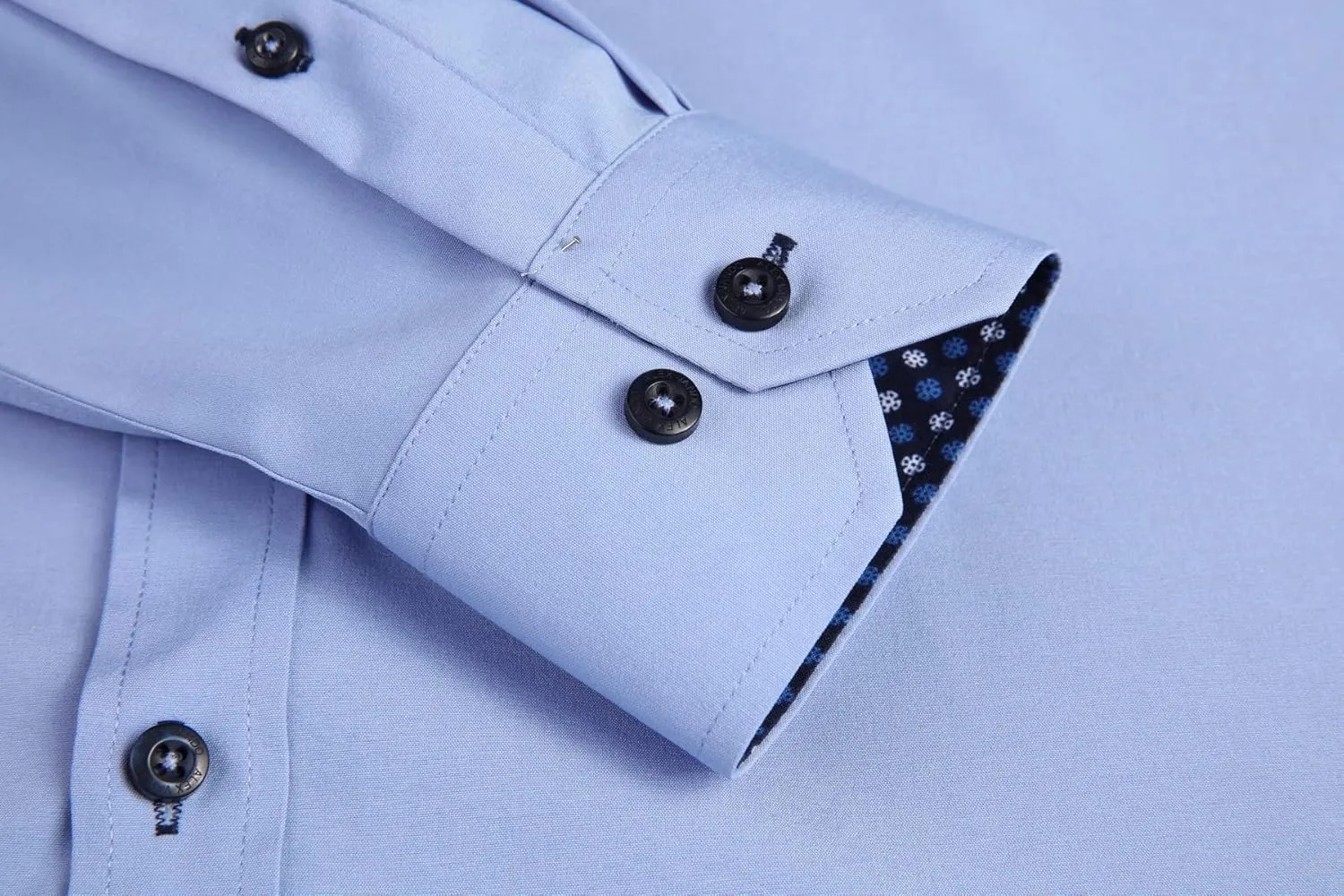 Alex Vando Mens Dress Shirt Wrinkle Free Regular Fit 4-Way Stretch Button Down Shirts