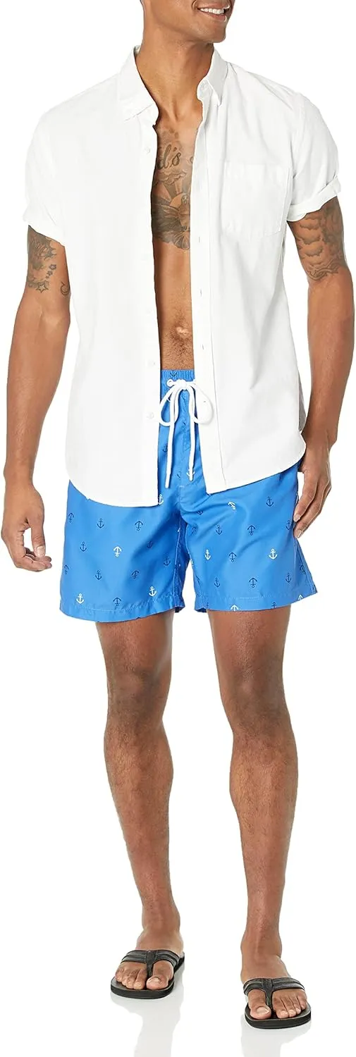 Amazon Essentials Men's 7" Quick-Dry Swim Trunk