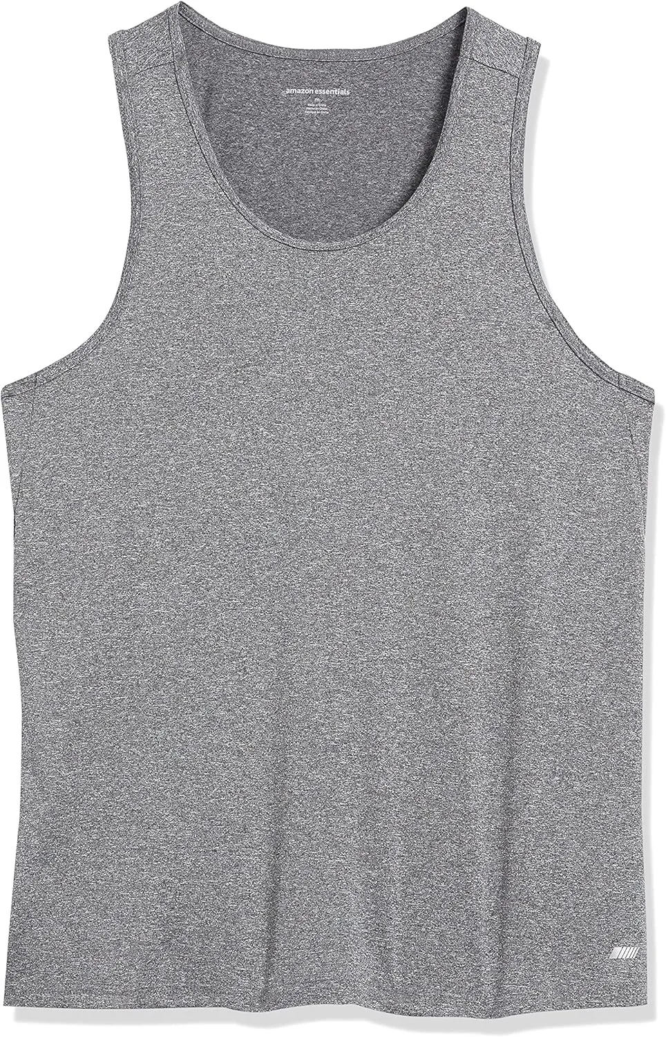 Amazon Essentials Men's Active Quick Dry Tech Stretch Lightweight Gym Tank Top