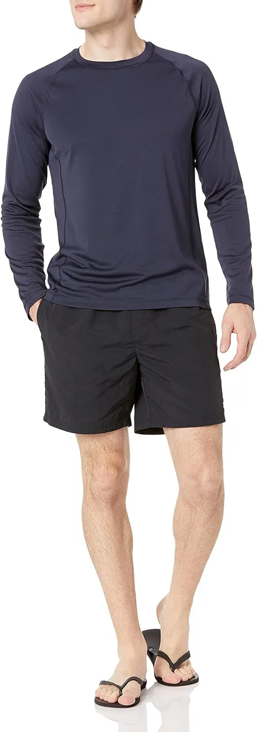 Amazon Essentials Men's Long-Sleeve Quick-Dry UPF 50 Swim Tee