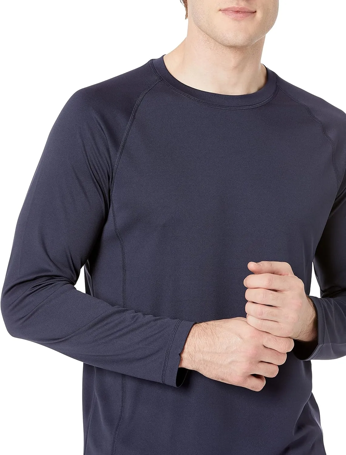 Amazon Essentials Men's Long-Sleeve Quick-Dry UPF 50 Swim Tee