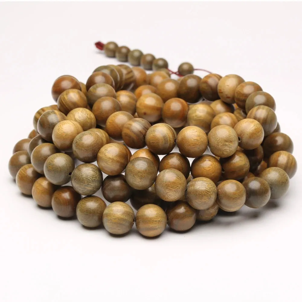 Asian handmade rosary beads rosary wood sandalwood beads buddhist prayer high quality 12mm beads
