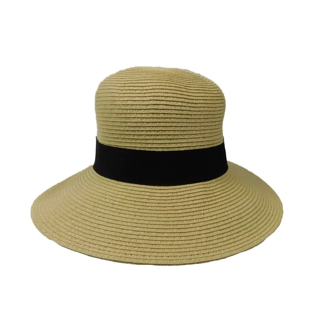 Asymmetrical Brim Summer Hat - Jeanne Simmons Hats