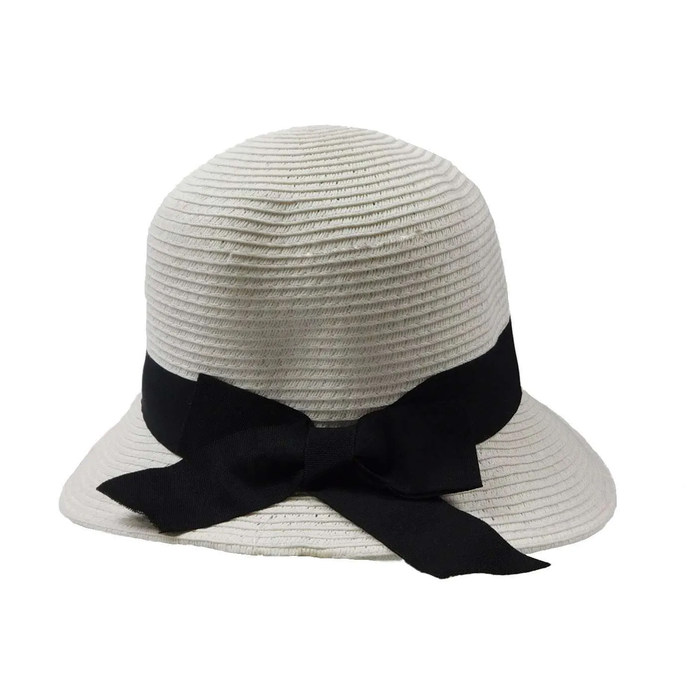 Asymmetrical Brim Summer Hat - Jeanne Simmons Hats