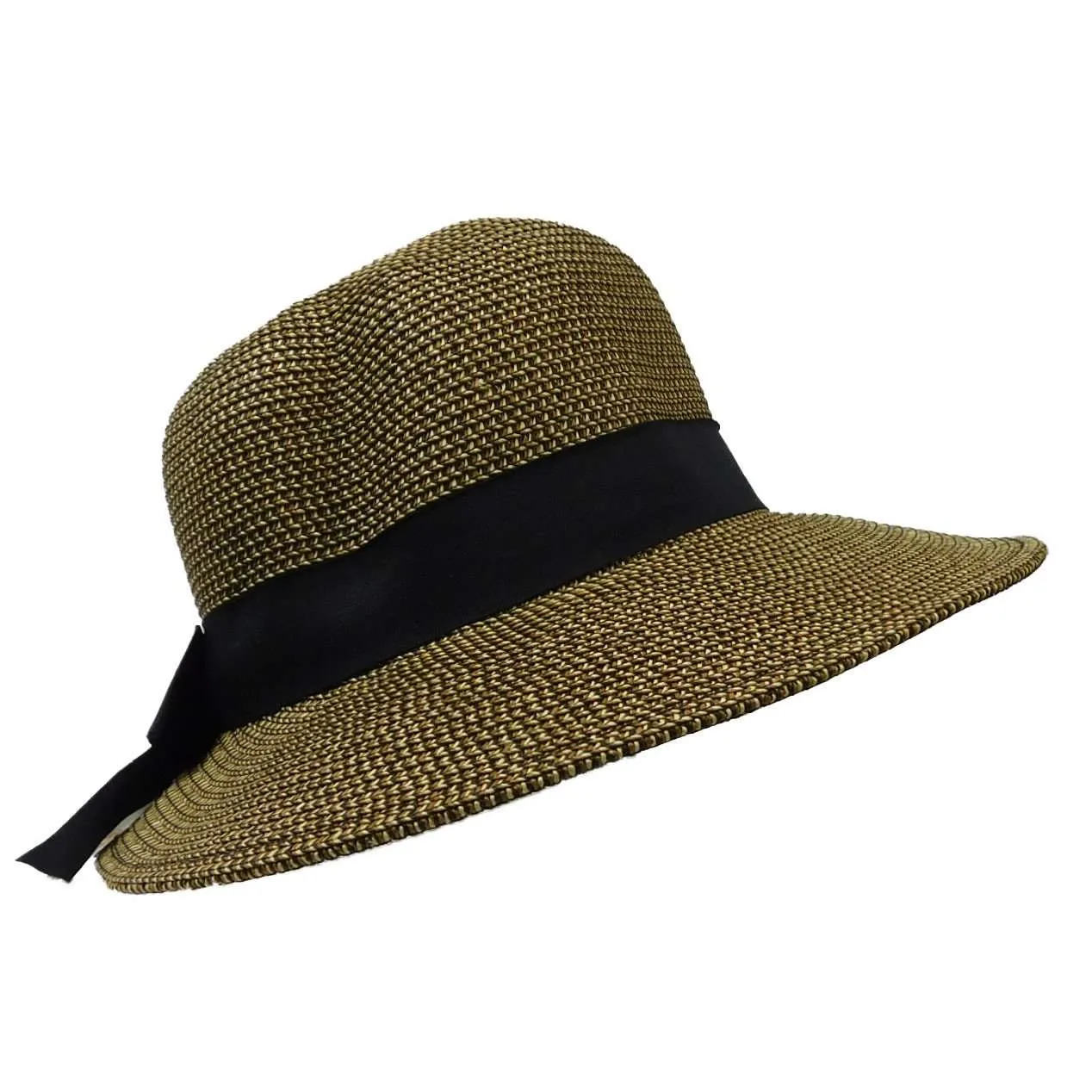 Asymmetrical Brim Summer Hat - Jeanne Simmons Hats