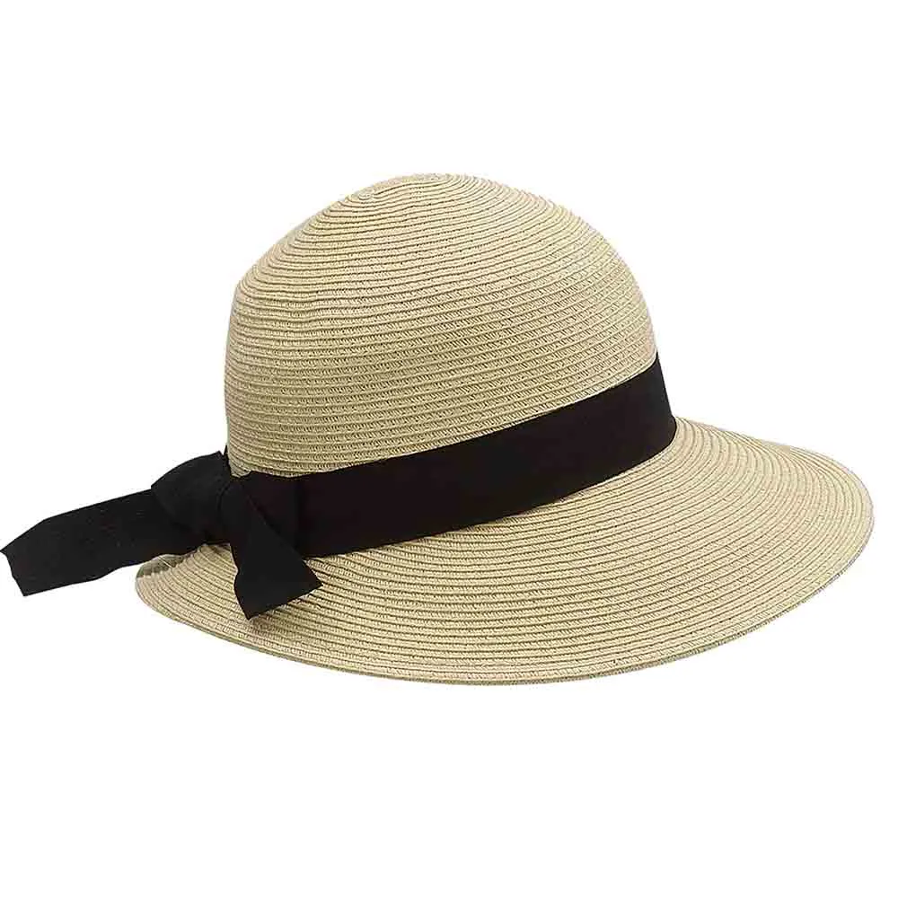 Asymmetrical Brim Summer Hat - Jeanne Simmons Hats