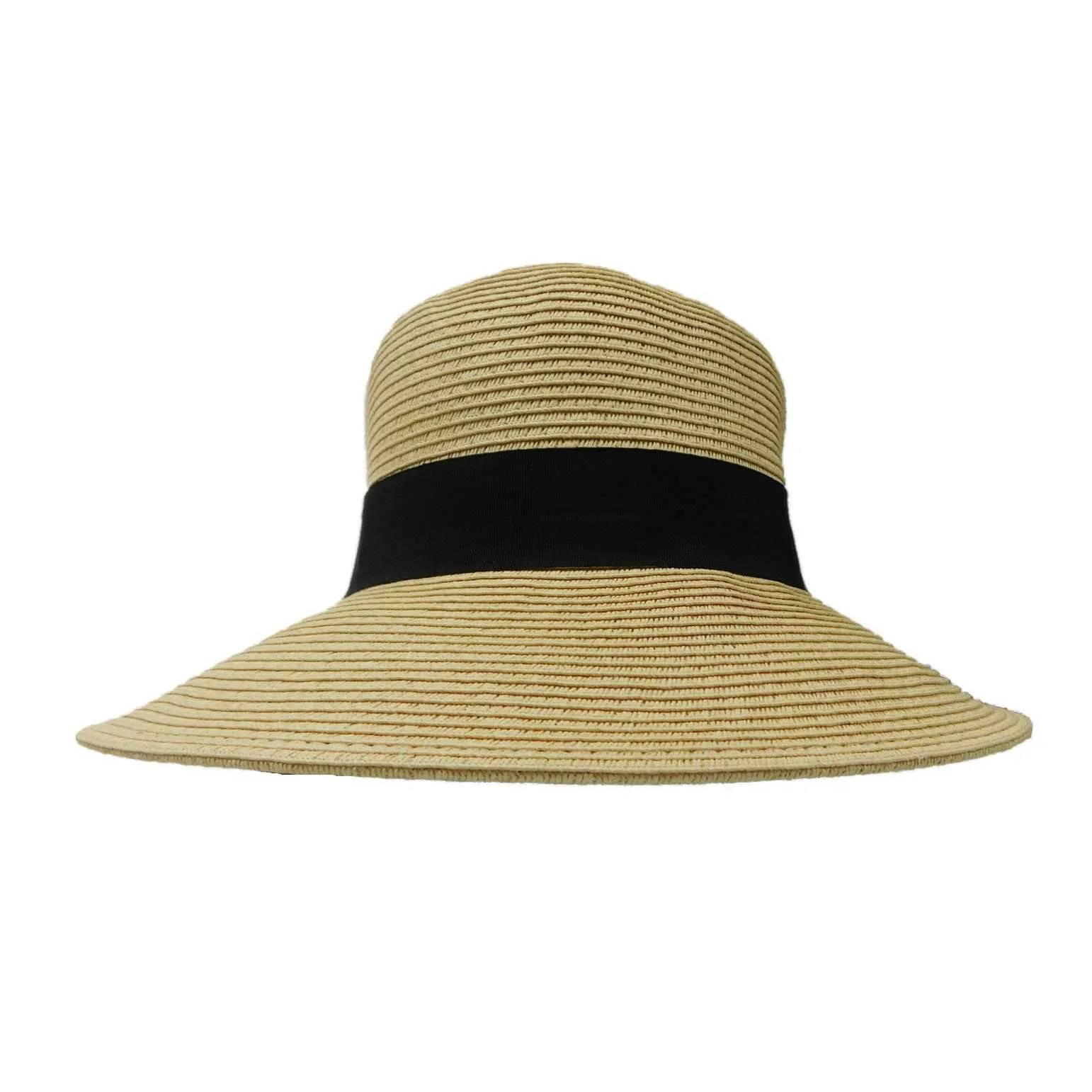 Asymmetrical Brim Summer Hat - Jeanne Simmons Hats