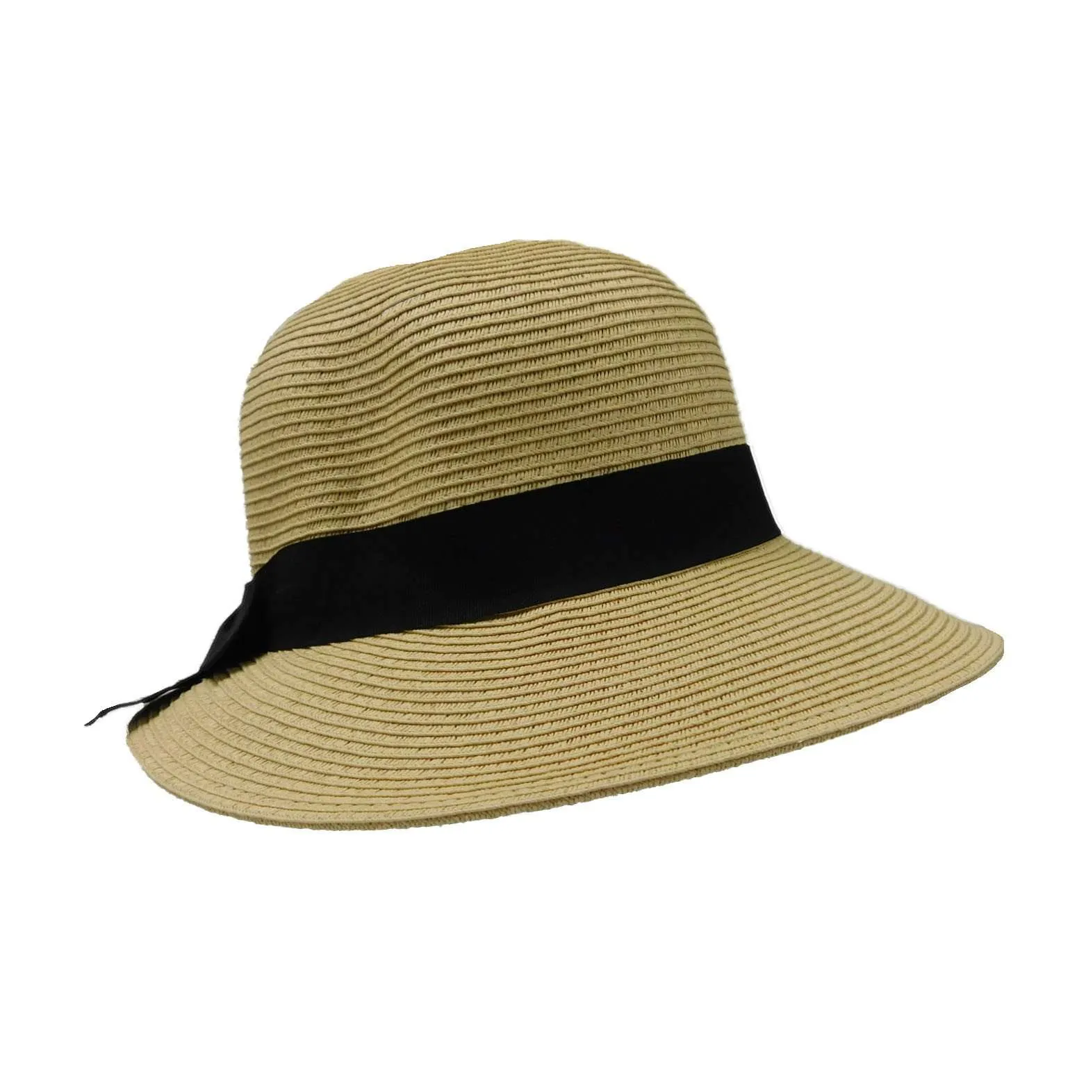 Asymmetrical Brim Summer Hat - Jeanne Simmons Hats