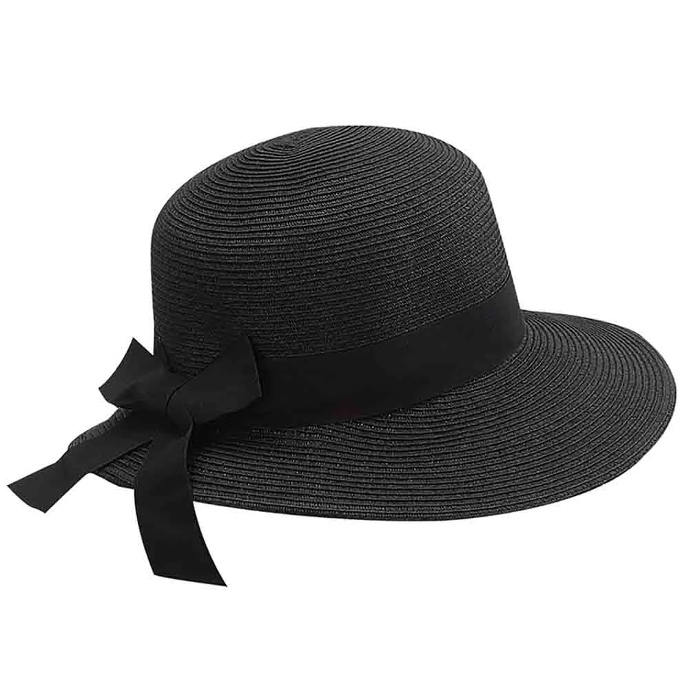 Asymmetrical Brim Summer Hat - Jeanne Simmons Hats