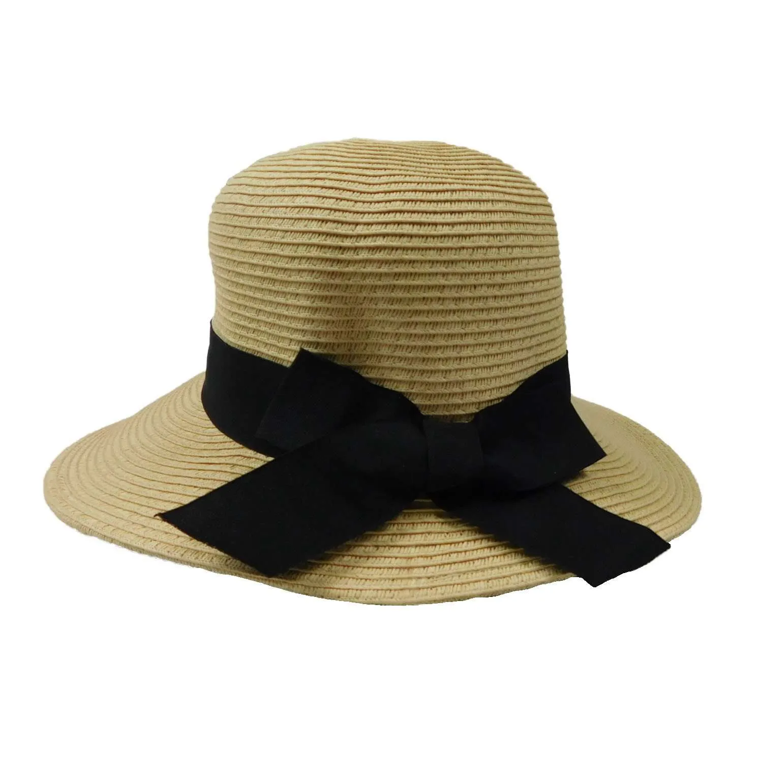 Asymmetrical Brim Summer Hat - Jeanne Simmons Hats