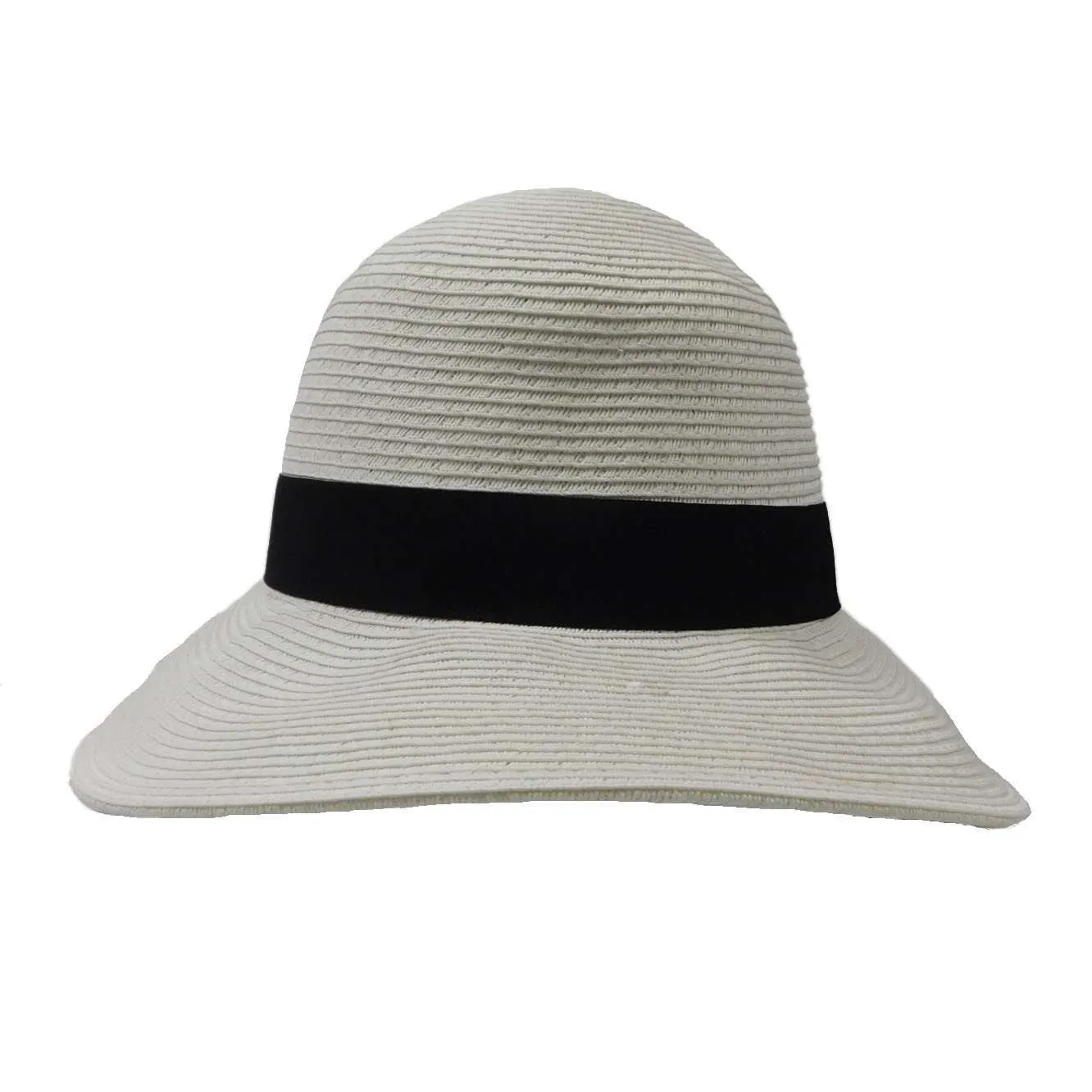 Asymmetrical Brim Summer Hat - Jeanne Simmons Hats