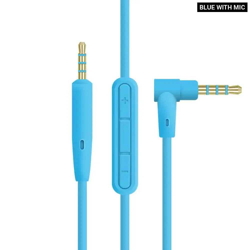 Audio Cable for Bose Qc25 35 Soundtrue Oe2 Ae2 Headphones