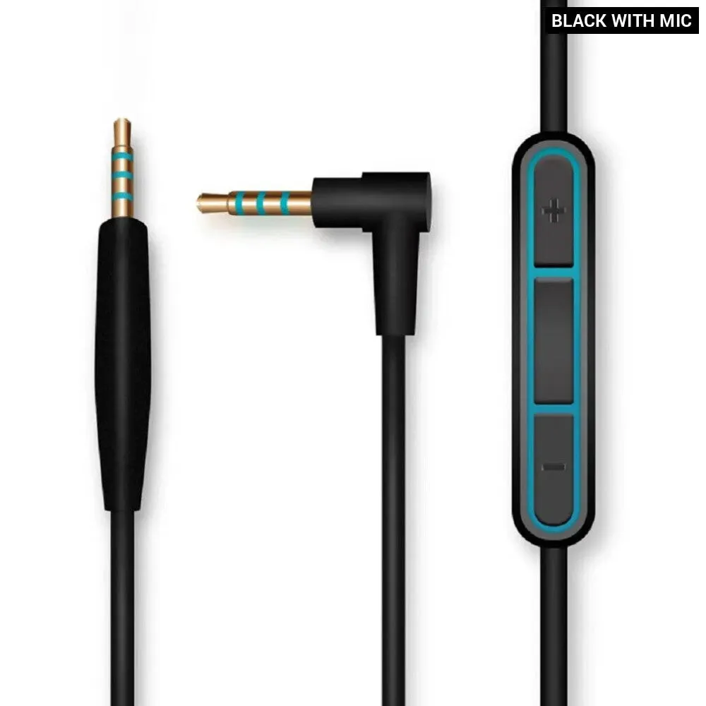 Audio Cable for Bose Qc25 35 Soundtrue Oe2 Ae2 Headphones