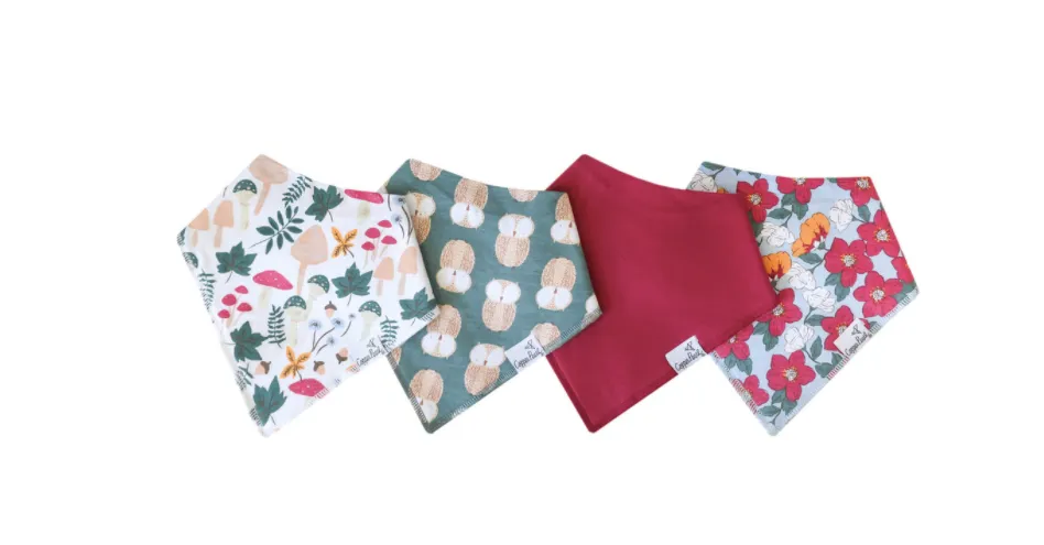 Baby Bandana Bibs- Ivy