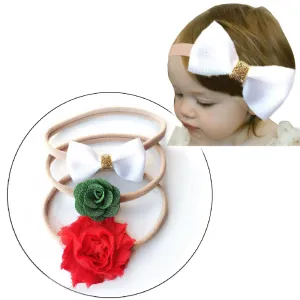 Babymoon Fusion Hairbands Headbands - Red Green White