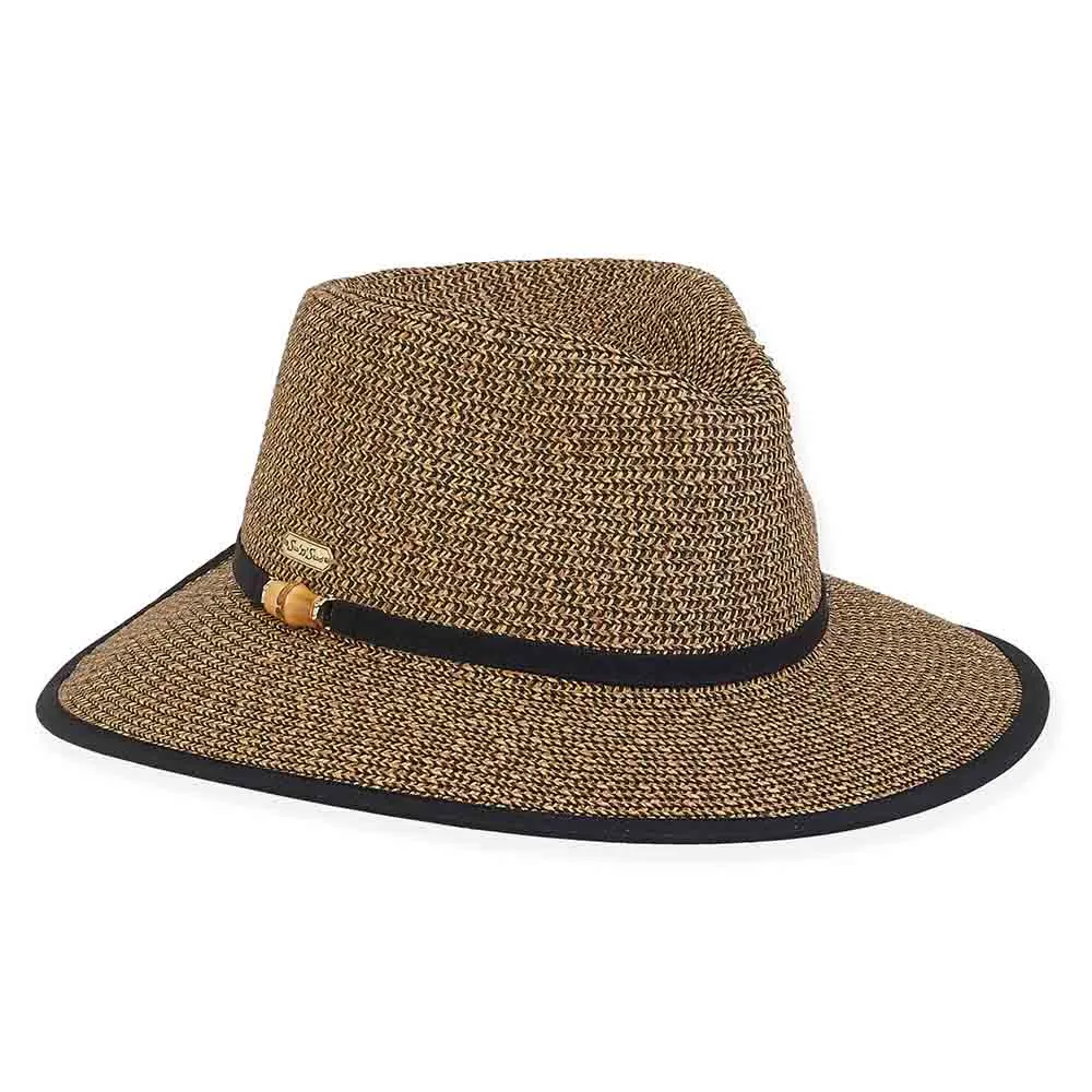 Backless Ponytail Opening Fedora - Sun 'N' Sand Hats