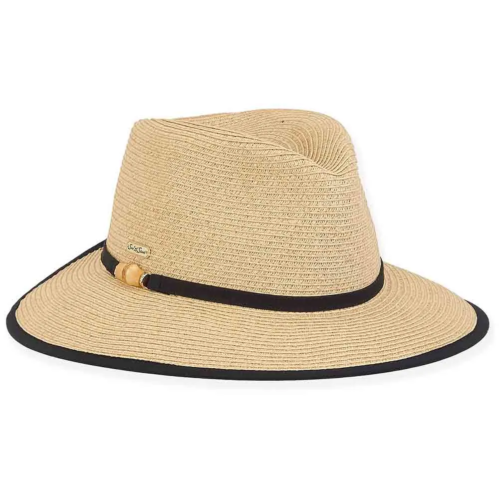 Backless Ponytail Opening Fedora - Sun 'N' Sand Hats