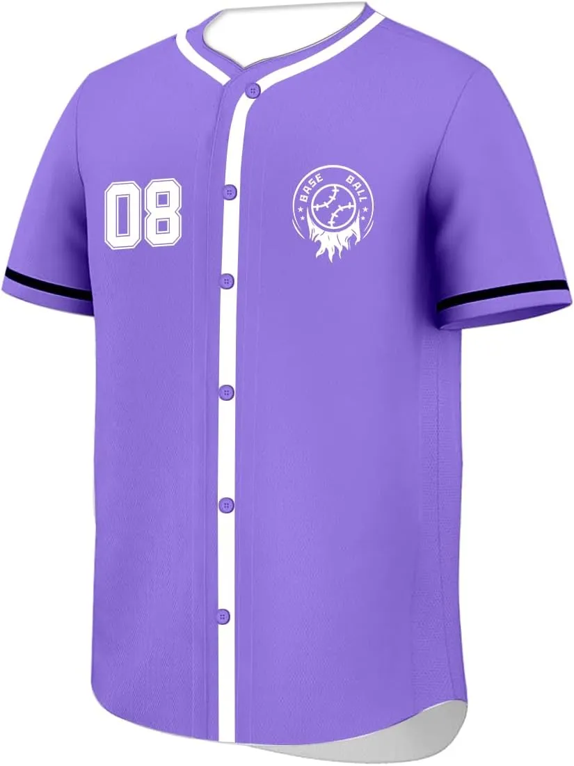 Baseball Jersey - Breathable, Reinforced Stitching | Stylish Sportswear & Streetwear