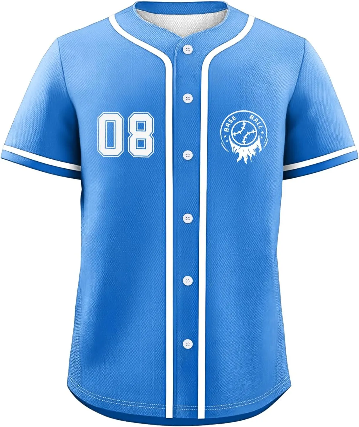 Baseball Jersey - Breathable, Reinforced Stitching | Stylish Sportswear & Streetwear
