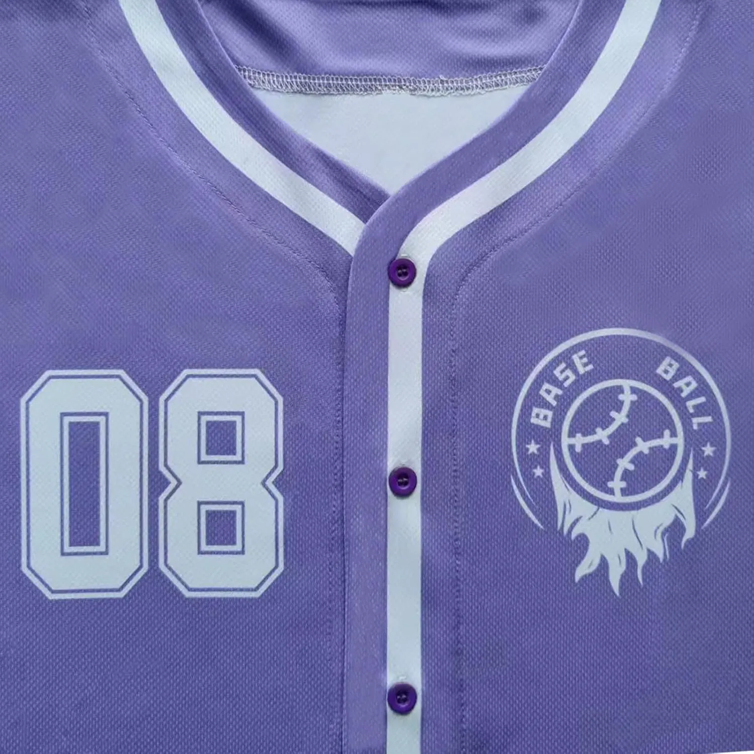Baseball Jersey - Breathable, Reinforced Stitching | Stylish Sportswear & Streetwear