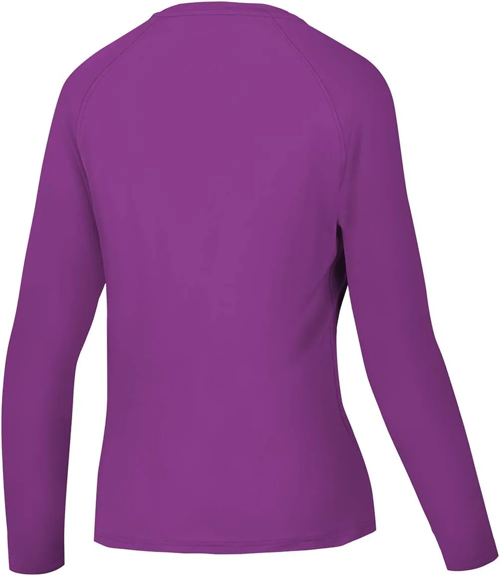 BASSDASH Womens UPF 50  UV Sun Protection T-Shirt Long Sleeve Fishing Hiking Performance Shirts