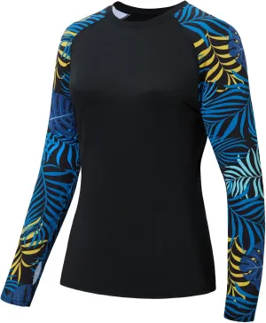 BASSDASH Womens UPF 50  UV Sun Protection T-Shirt Long Sleeve Fishing Hiking Performance Shirts