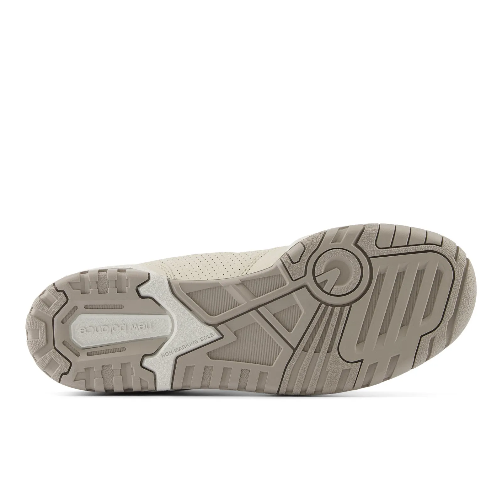 Beige & Grey 550 Sneakers