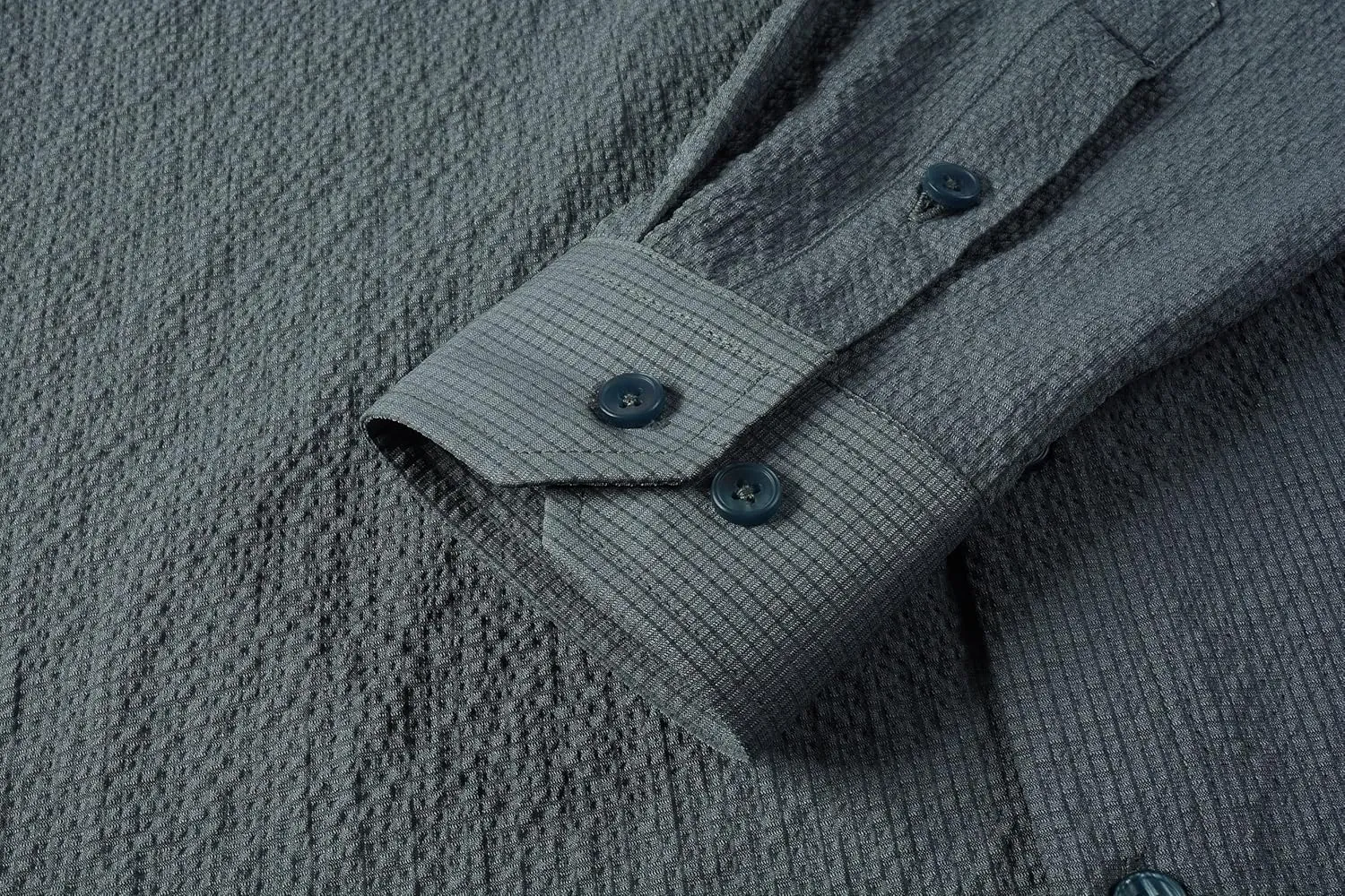 Beninos Men's Wrinkle Free Dress Shirts Slim Fit Long Sleeve Casual Button Down Shirt