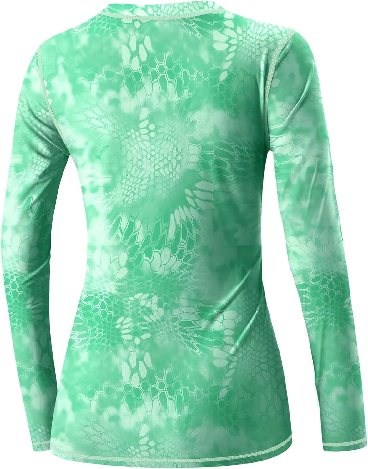 BesserBay Womens UPF 50  Long Sleeve Rash Guard Sun Protection Outdoor Performance Shirts for Hiking Swim Fishing