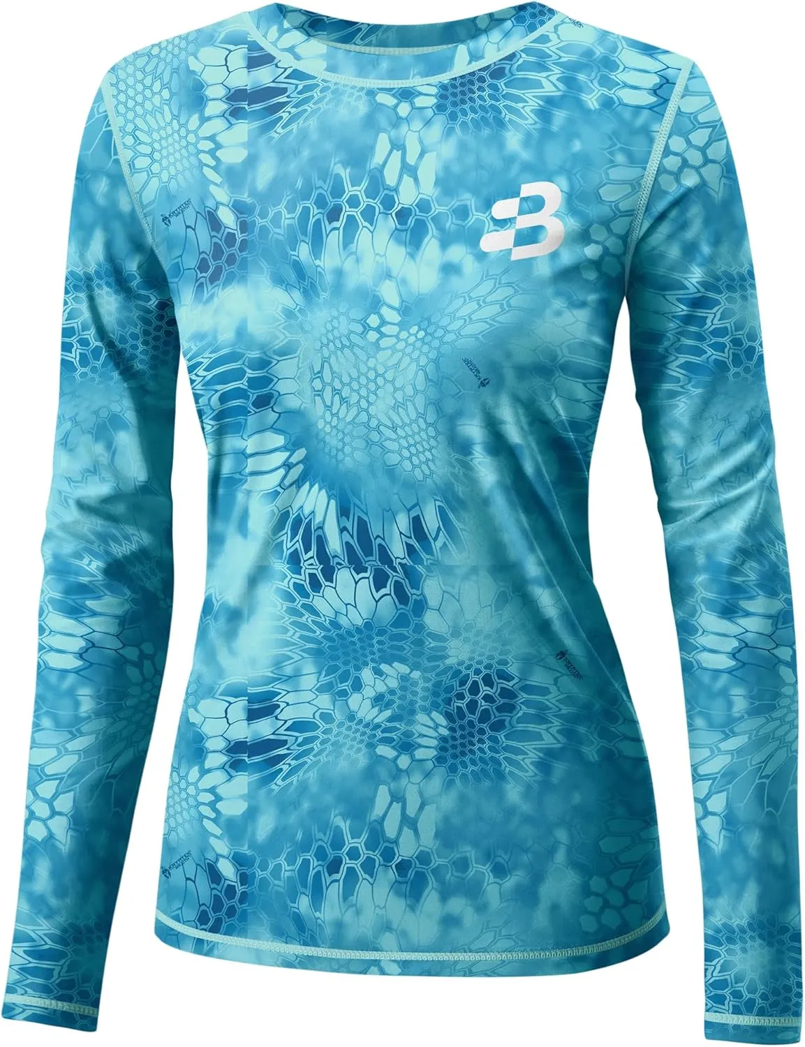 BesserBay Womens UPF 50  Long Sleeve Rash Guard Sun Protection Outdoor Performance Shirts for Hiking Swim Fishing