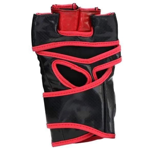 BLACK & RED HEAD START MMA GRAPPLING GLOVES