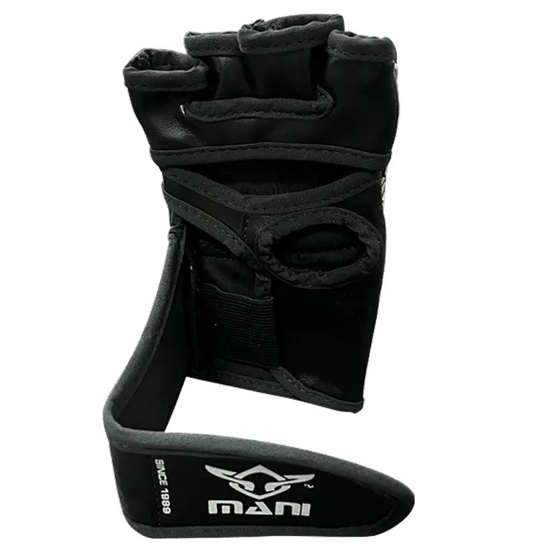 BLACK & WHITE KIDS MMA BOXING BAG GLOVES