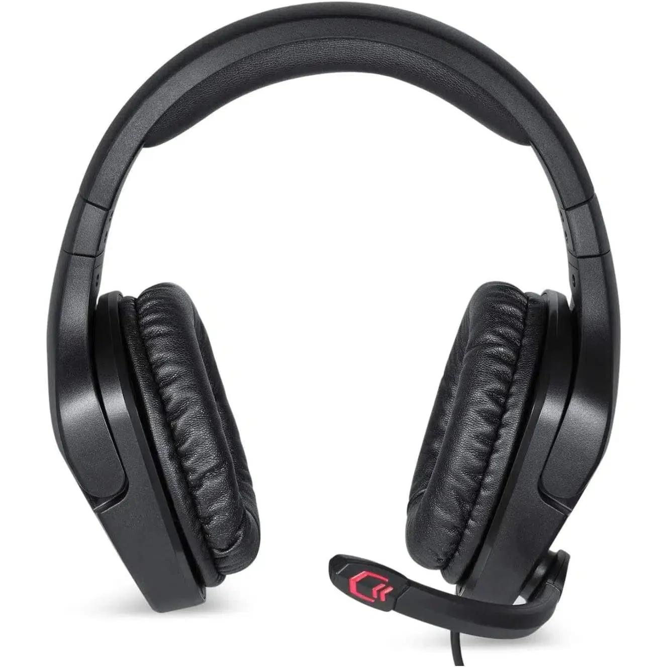 Black Stinger Wired Gaming Headset (Black) - GLOLINK