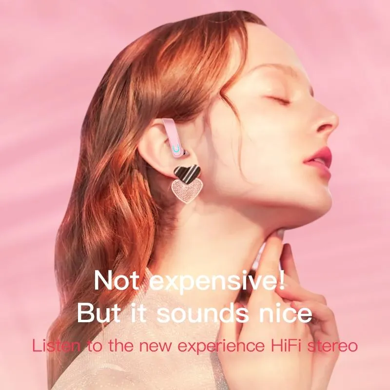 Bluetooth 5.1 Earhook Sport Headphone - Black