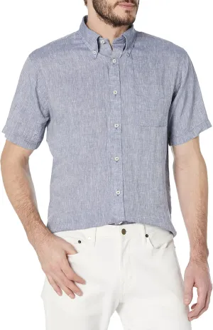 Brooks Brothers Men's Short Sleeve Button Down Sport Shirt