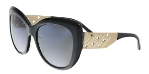 Bulgari BV8198B 5439T3 Black Butterfly Sunglasses