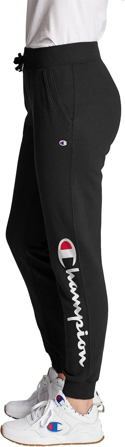 Champion Women's Powerblend Classic Script Jogger