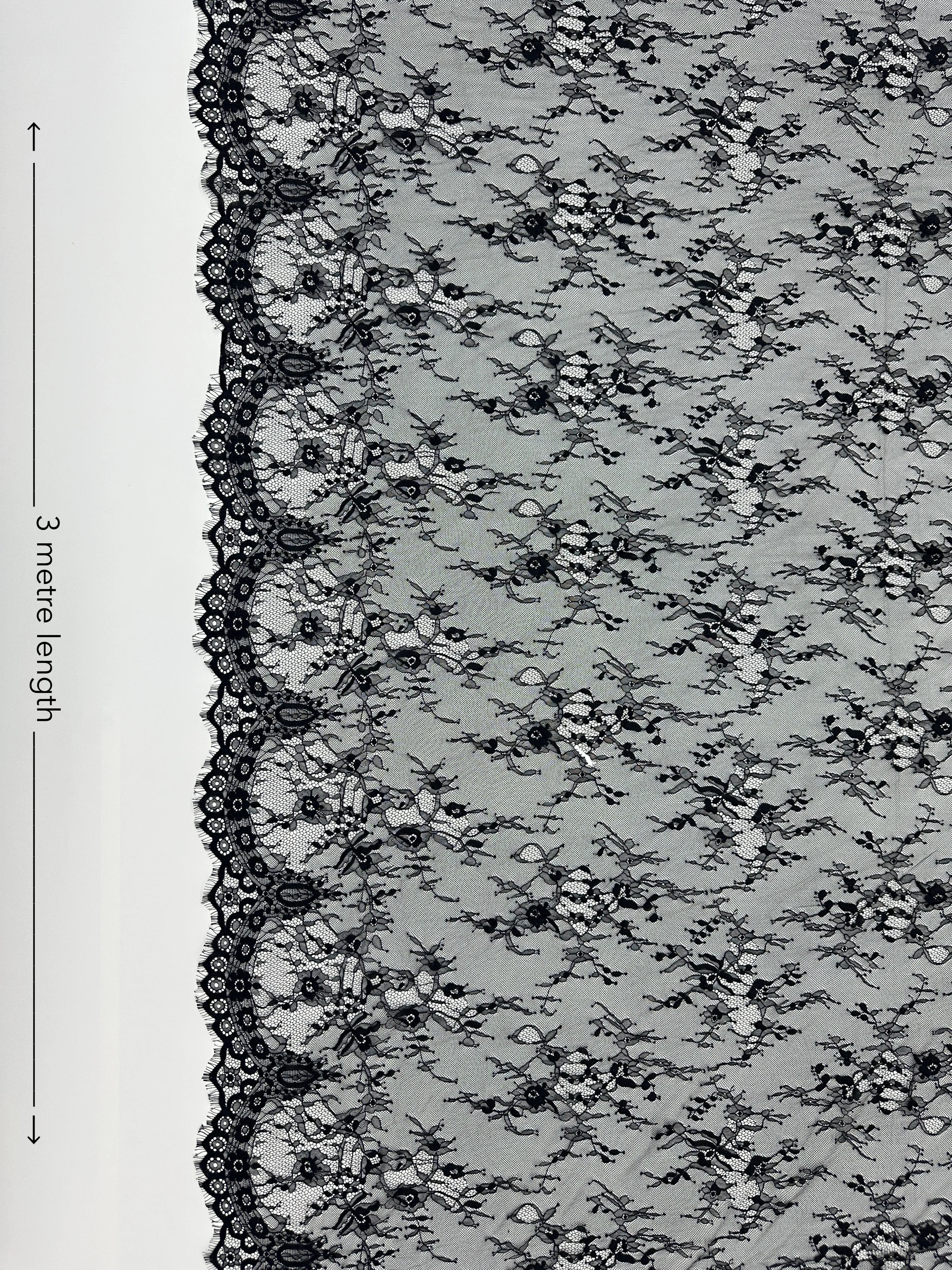 Chantilly Bridal - Black